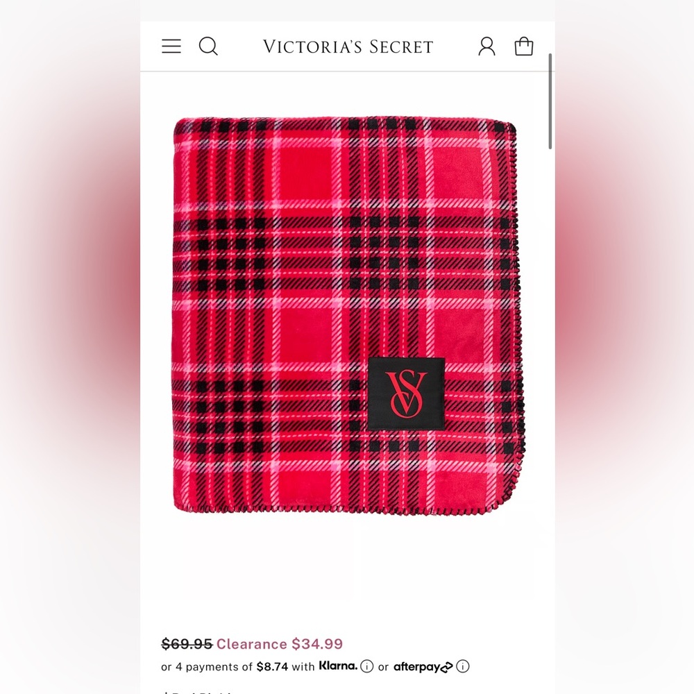 Victoria’s Secret Blanket BNWT